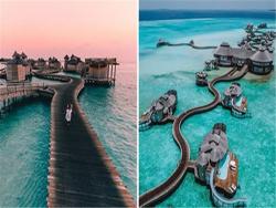 全世界最接近天堂的地方！　「馬爾地夫漂浮別墅」滿足每個人的度假夢想